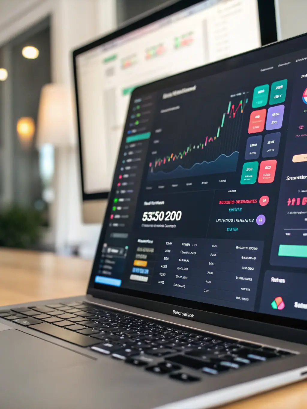 A clean, modern interface of the Union Kinetic cross-border trading platform, displaying real-time data and analytics dashboards.